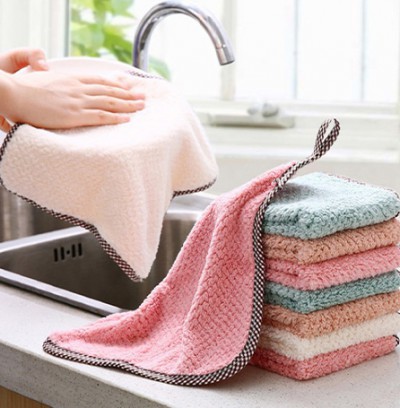 만능 극세사 주방 핸드타올 행주타올 2p Y2562