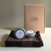 센트라도 국산 항공담요+소이 캔들 2P 세트