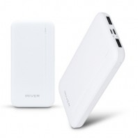 아이리버 슬림 듀얼 충전 보조배터리 10000mAh IPC-10