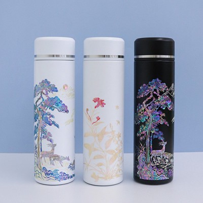 나빌레라 고급 316 초충도/십장생 자개텀블러 500ml (명장 장준철 作)