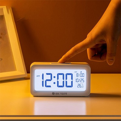 고급 무소음 탁상시계 k05