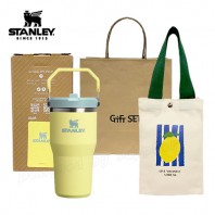 스탠리 텀블러 플립스트로591ml 포멜로(파우치+쇼핑백포함)