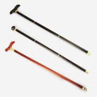 실버라이프 분리형 원목 노인 지팡이 CB165