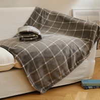 겨울용 두꺼운 극세사 담요 세련된디자인 방한 블랭킷