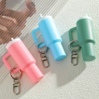 미니 텀블러 립밤 보관 키링 열쇠고리 K2677