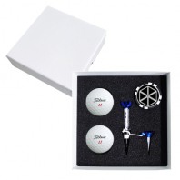 타이틀리스트 VG3 3피스 2구 볼마커칩 고급 싸바리케이스