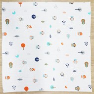 H 캐릭터 무형광 나염가제 손수건