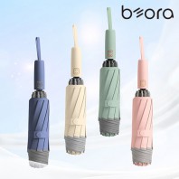 BOR 무지 인쇄우산 무지 인쇄우산 거꾸로 2세대 3단 자동 양우산