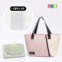 너랑나랑 피크닉 매트 배색토트보냉백 세트