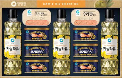 25추석 선물세트 청정원 팜고급유1호