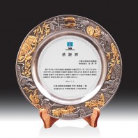 7211 우드금속 상패 (소, 대)