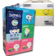 크리넥스 디럭스 오롤리데이 미니각티슈 230매x6입(비닐손잡이번들)