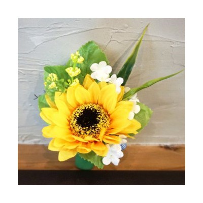 플라워 코사지 해바라기