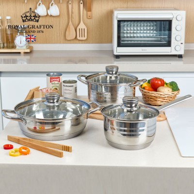 [RG] 루시 IH 5중바닥 스텐냄비 3종셋