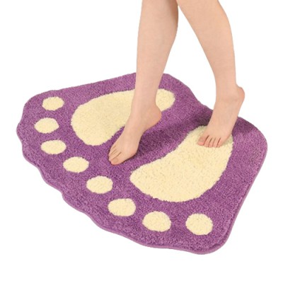 로페리아 큐티 발바닥 디자인 욕실 미끄럼방지 흡수 발매트(48*67cm)(0215336)