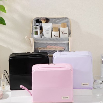 로페리아 메이크업 가죽 방수 파우치(0216476)