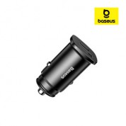 베이스어스 차량용 충전기 자동차 시거잭 듀얼 USB 차량 고속 충전 3.1A 미니 사이즈