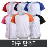 야구단추티셔츠 반팔