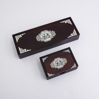 나빌레라 은박 자개명함함필함세트3종 명함함 필함 외국인선물 다용도보관