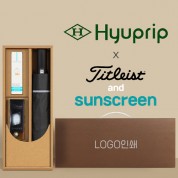 협립 3단 60 슈퍼 거꾸로 완전자동우산 +선크림+타이틀리스트 골프공 3구-세트