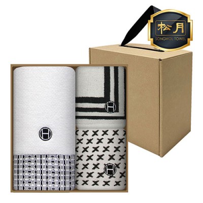 [송월] 톤40 1장+엑스.스퀘어34 핸드타올 2장 (3매세트)