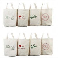 캔버스면 10수 기본형 에코백(소/중/대)