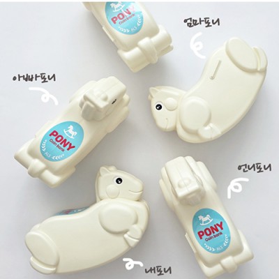 캐릭터 동물 말저금통