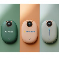 디어핸드 양면 손난로 보조배터리10000mah (3컬러)