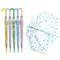 53 땡땡이 투명우산