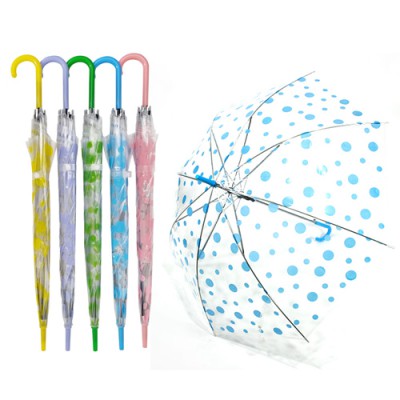 53 땡땡이 투명우산