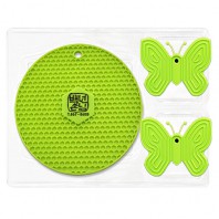 벌집 실리콘냄비받침+나비집게 Set