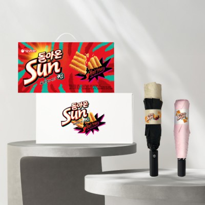 라이프스타일 55호 (크로커다일 3단 암막 거꾸로 완전자동우산+크로커다일 3단 슬림 암막 우양산)