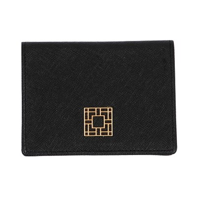 완자문 소가죽명함지갑