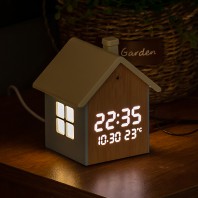 플라이토 무드홈  인테리어 LED 탁상시계  JS-i139