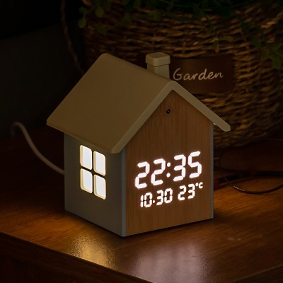 플라이토 무드홈  인테리어 LED 탁상시계  JS-i139