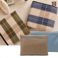 에버체크특대 클러치쿠션담요