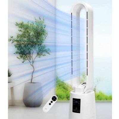 독일 날개없는 선풍기+리모컨 서큘레이터 쿨링 탁상용선풍기//// 아이스 냉각 써큘레이터 스탠드선풍기 냉풍기 선물 사은품