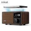 인켈 15W 고속무선충전시계 휴대용 블루투스스피커 라디오 SOUL