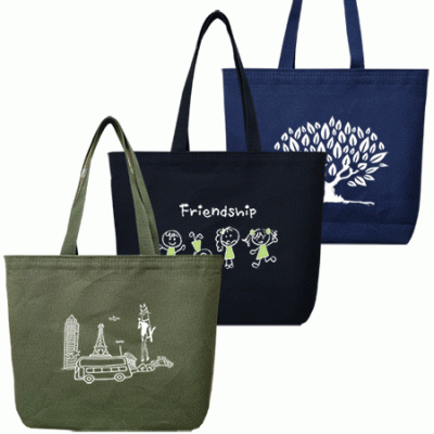 [에코백]체인형 컬러 에코백 38×32×8