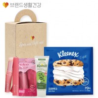 브생건680호 3종세트(카밀 핸드크림+멘소래담 립아이스 매직컬러 립밤+크리넥스 쁘띠티슈)