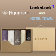 협립3단베이직 완전자동우산 +협립호텔코마170타월3P+락앤락슬림핏원터치텀블러