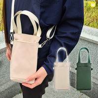 모모카멜 미니 크로스백 텀블러가방 15X22X5.5cm HE35