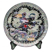 자개원쟁반(대)-용