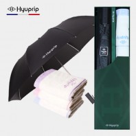 협립 2단 암막 고밀도 VIP 우산/양산 +협립눈꽃타월-세트