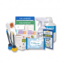 [보건소전용]코로나방역지원 적외선 온도계세트7 KB126