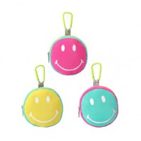 스마일 키링지갑 동전지갑 보조지갑