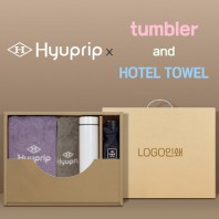 협립3단암막커넥션완전자동우산 +협립코마바스타월1P+협립호텔코마170타월1P+스마트온도계텀블러
