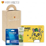 브생건651호 3종세트(카밀 핸드크림+바세린 립밤 테라피+크리넥스 카카오티슈)