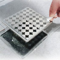 매직캡 욕실 배수구 거름망 필터 10p + 배수구덮개 손잡이 1p set