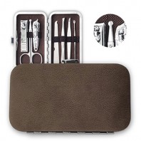 스웨이드 손톱깎이(다크브라운)코털가위